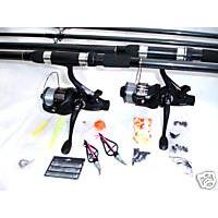 Carp Fishing Kit 2 Rod Set Up